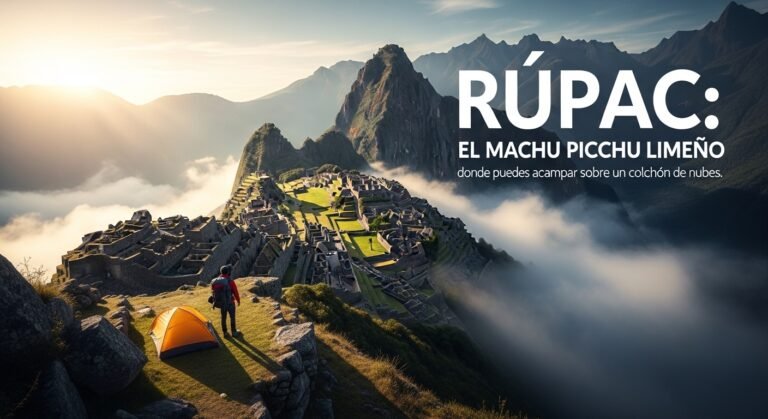 Rúpac: El «Machu Picchu Limeño» donde puedes acampar sobre un colchón de nubes