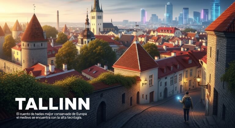 Tallinn: El cuento de hadas mejor conservado de Europa donde el medievo se encuentra con la alta tecnología