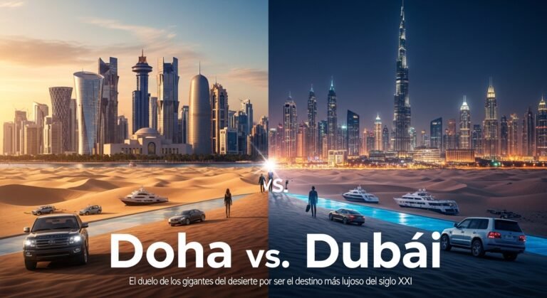 Doha vs. Dubái: El duelo de los gigantes del desierto por ser el destino más lujoso del siglo XXI