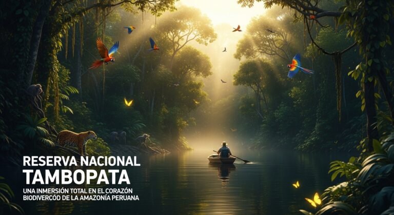 Reserva Nacional Tambopata: Una inmersión total en el corazón biodiverso de la Amazonía peruana
