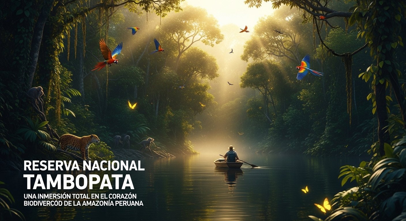 Reserva Nacional Tambopata: Una inmersión total en el corazón biodiverso de la Amazonía peruana