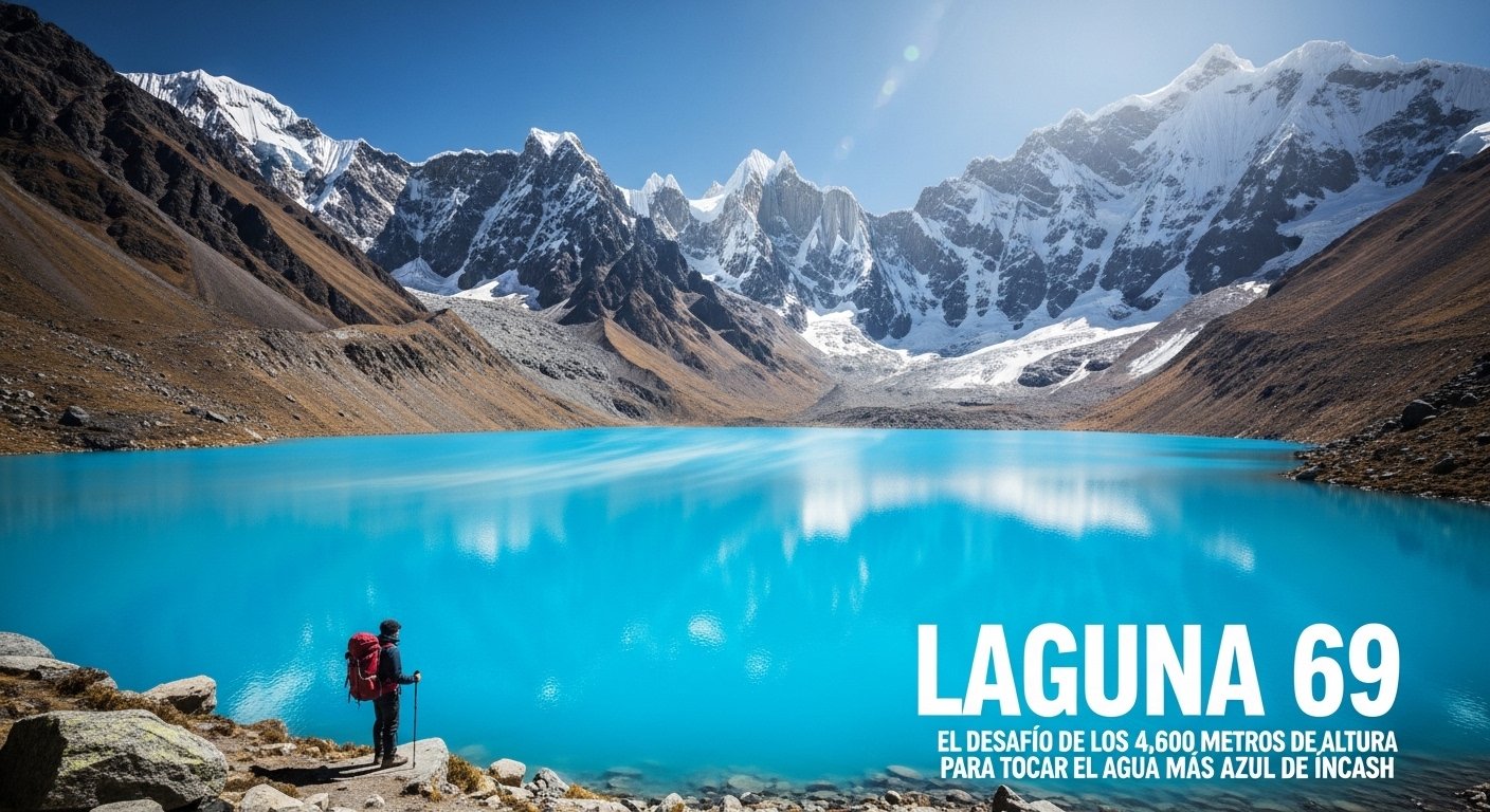 Laguna 69: El desafío de los 4,600 metros de altura para tocar el agua más azul de Áncash
