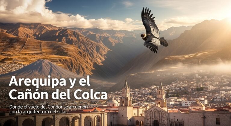 Arequipa y el Cañón del Colca: Donde el vuelo del Cóndor se encuentra con la arquitectura del sillar