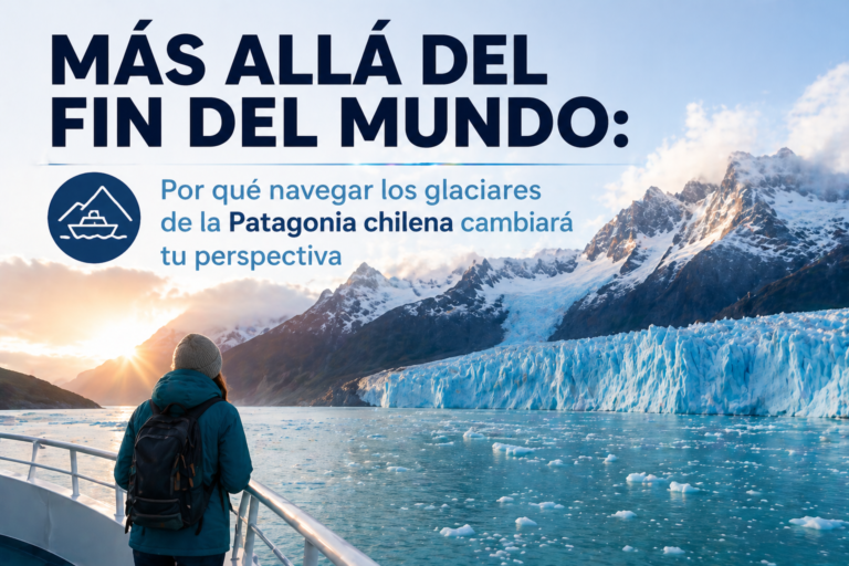 Más allá del fin del mundo: Por qué navegar los glaciares de la Patagonia chilena cambiará tu perspectiva